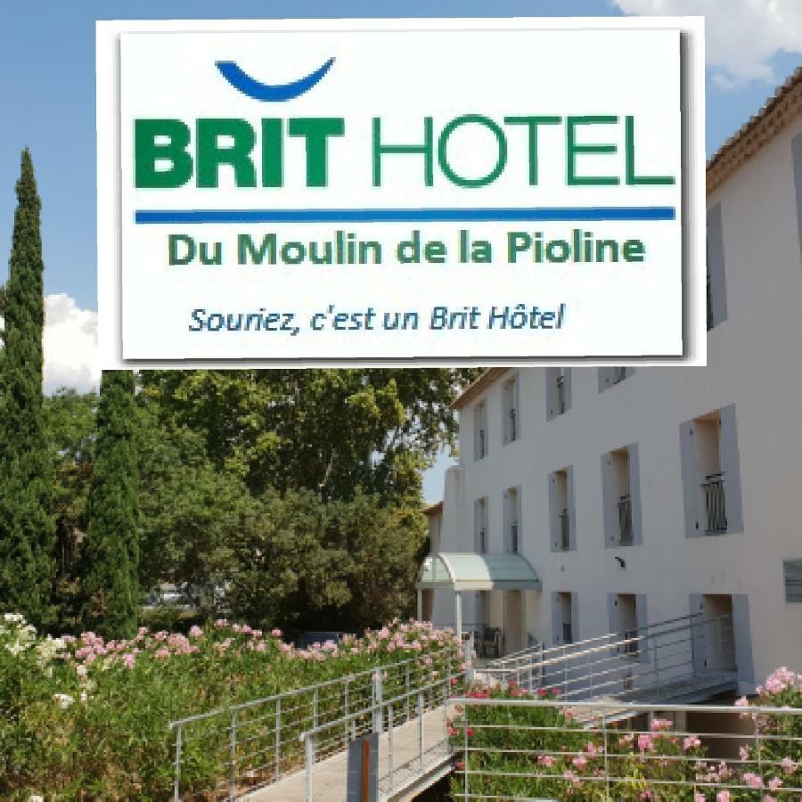 Brit Hotel Du Moulin De La Pioline - La Table A Fromages 普罗旺斯地区艾克斯 外观 照片
