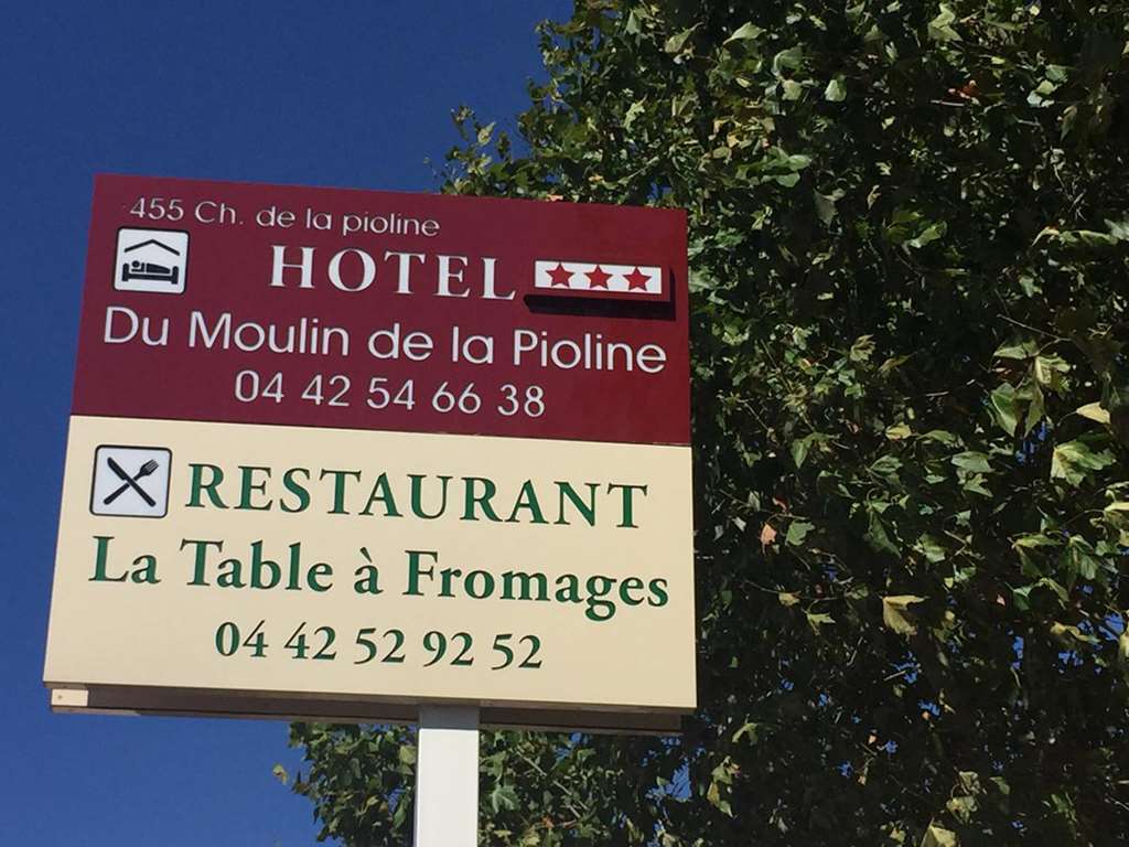 Brit Hotel Du Moulin De La Pioline - La Table A Fromages 普罗旺斯地区艾克斯 外观 照片